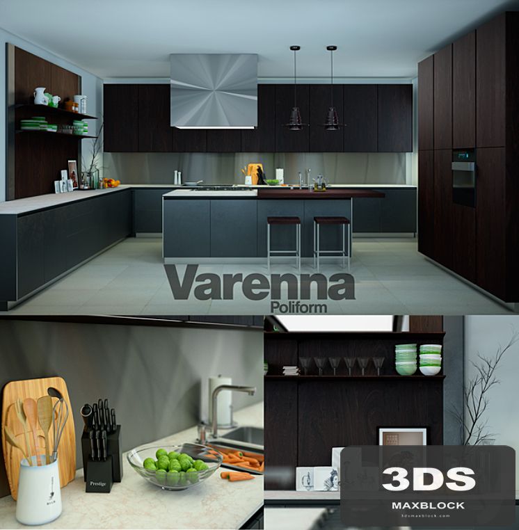 Varenna Poliform Twelve Kitchen