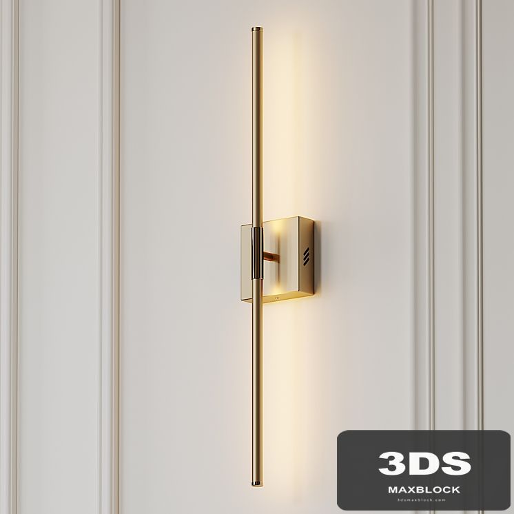 Gallatin Dimmable Gold and Silver Wall Sconce by Orren Ellis