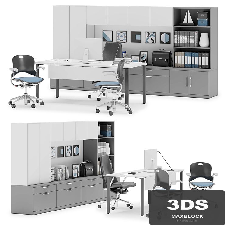 Herman Miller Canvas Private Office (v12)