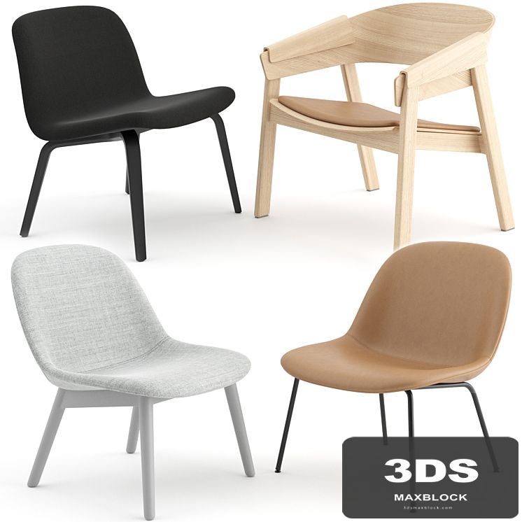 Lounge Chairs by Muuto