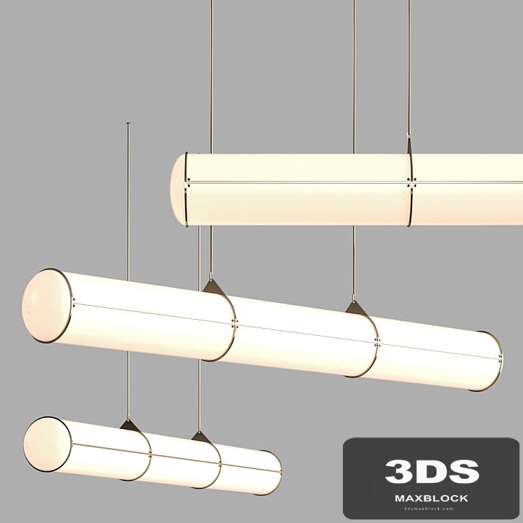 Roll & Hill Endless Straight Suspended Lamp