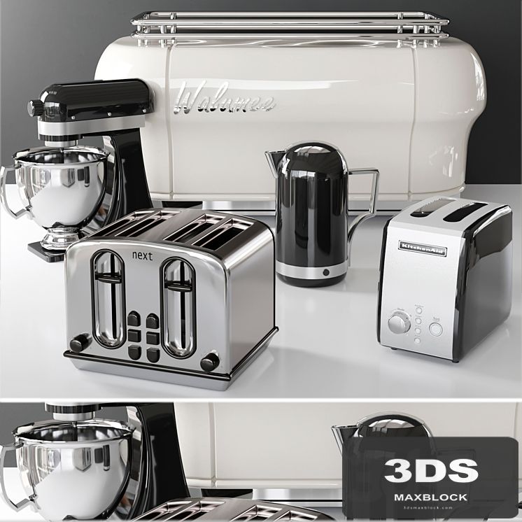 Small kitchen appliances collection