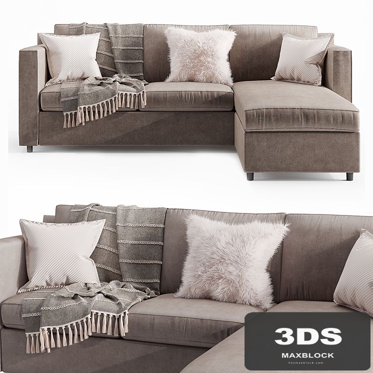 Barrett reversible sectional sofa