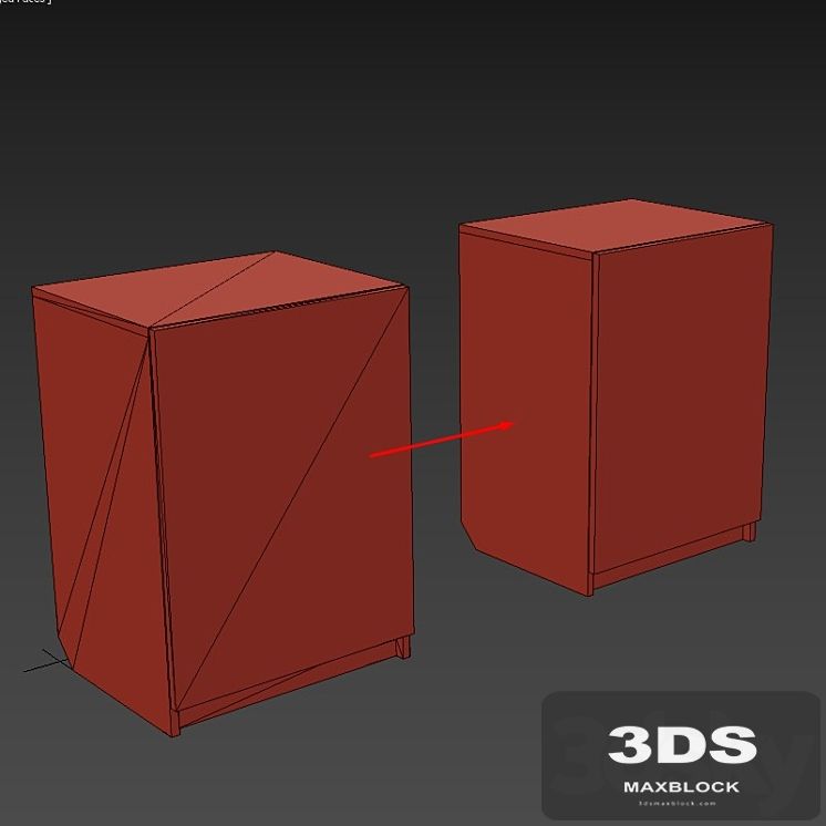 Basis furniture maker at 3ds max