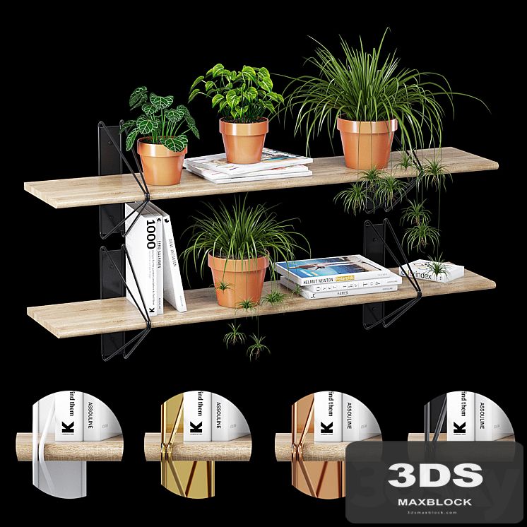 Strut shelving