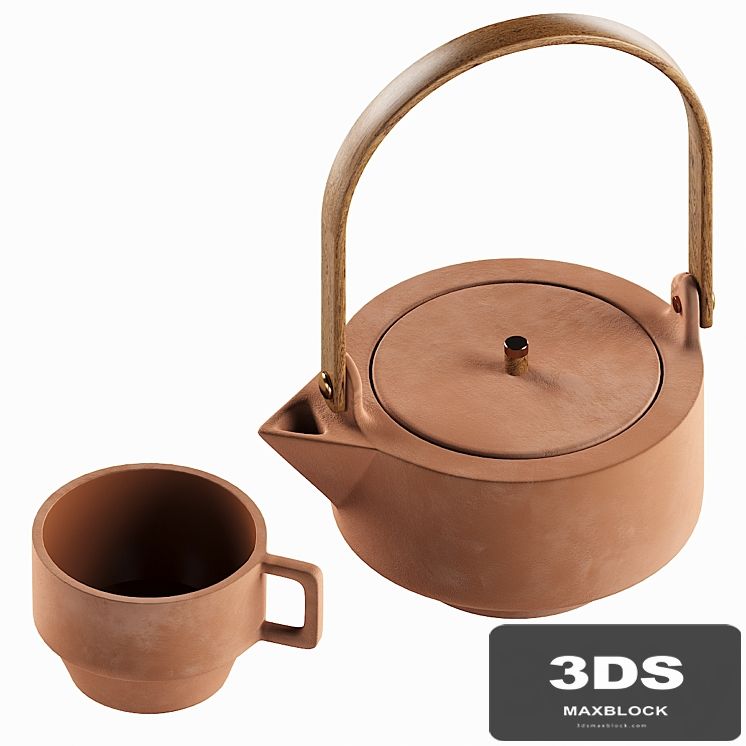 Skagerak Edge Teapot Set