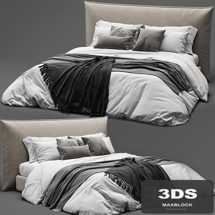 BoConcept Gent Bed - Scandinavian Set