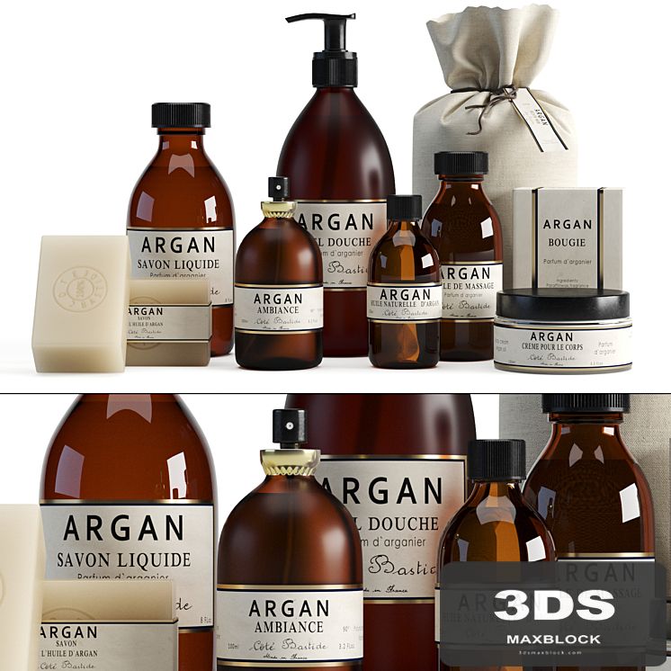 Bathroom set "Cote Bastide Argan"