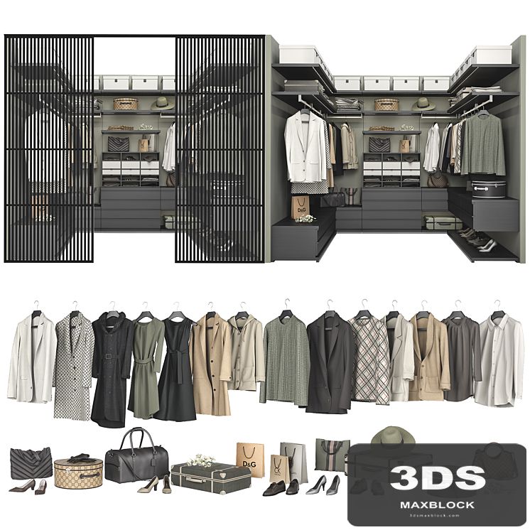 Poliform Ubik Walk-in Closet 4
