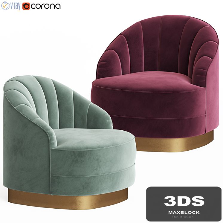 Chair Hadley Armchair Eichholtz