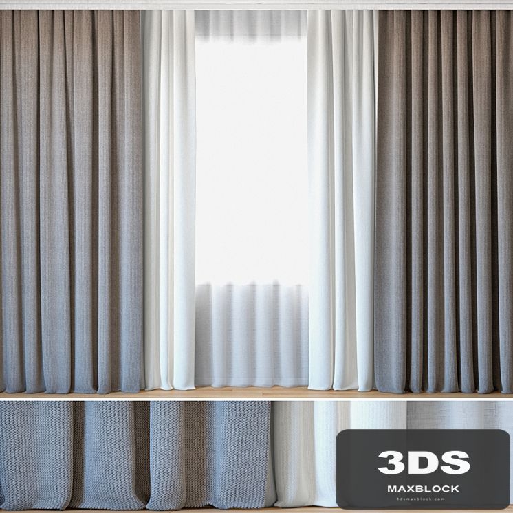 Curtains 67 | Curtains with Tulle | Backhausen Treccia