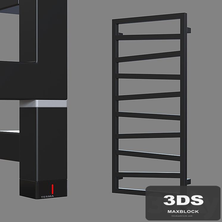 Heated towel rail Terma ZigZag (6 sizes).