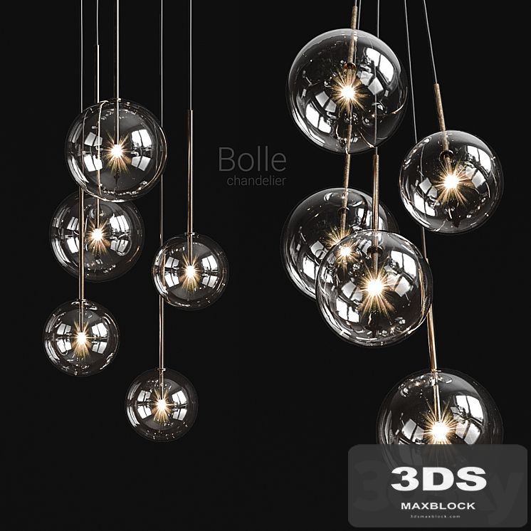 Chandelier Gallotti & Radice Bolle Solo