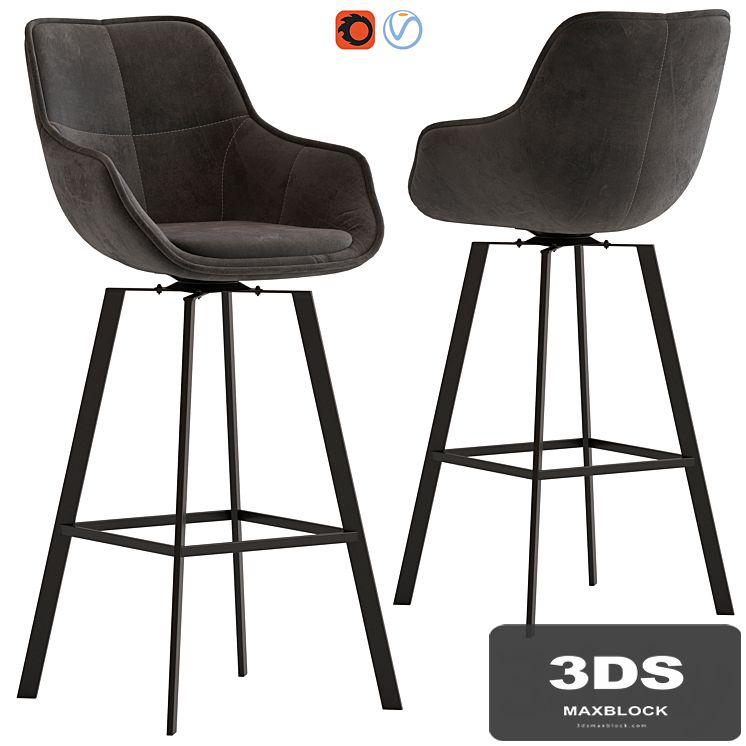 Temple & Webster Krystoffer Barstool