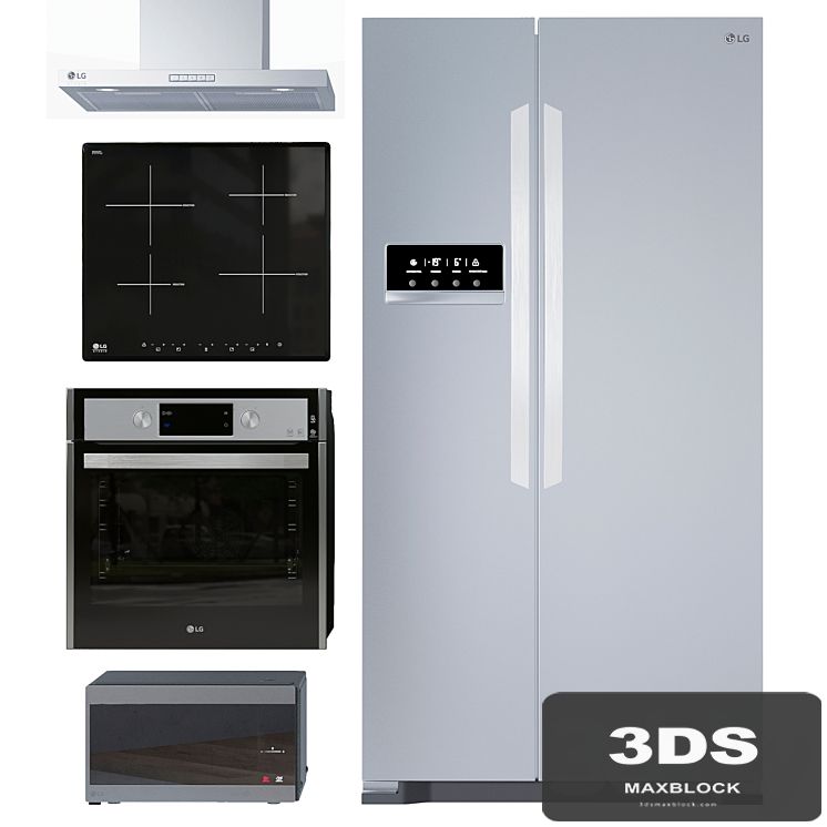 Collection of kitchen appliances LG