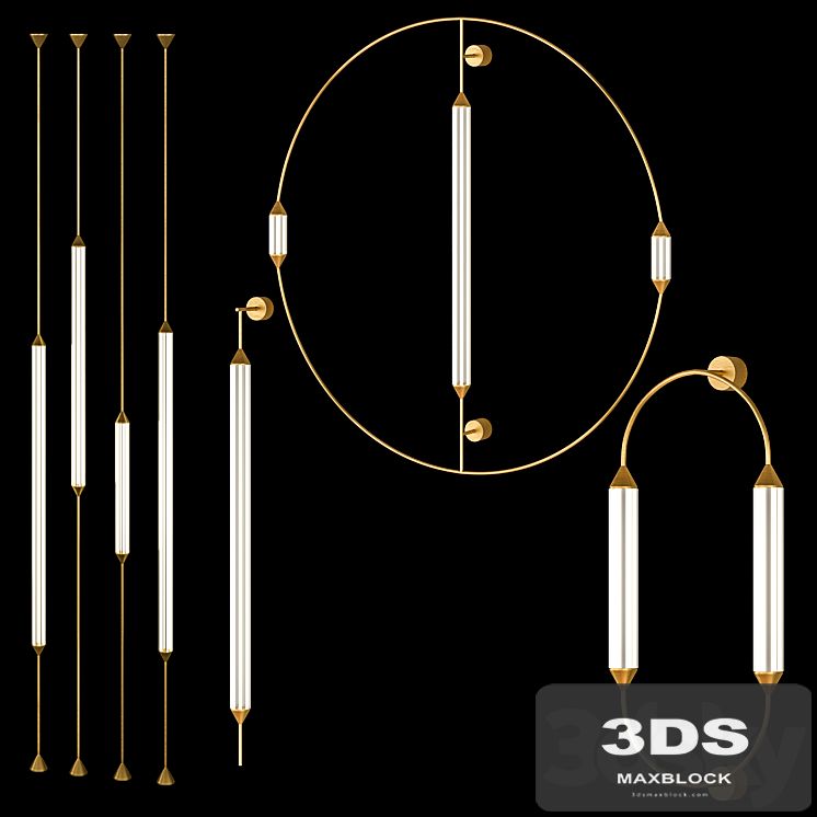Sconce Giopato & Coombes Cirque set