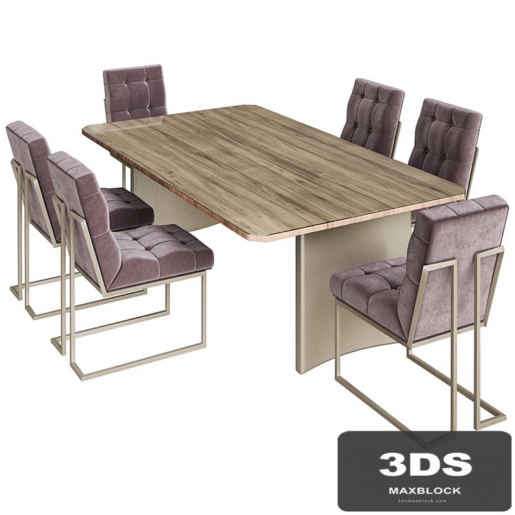 Navy Velvet Dining Chair