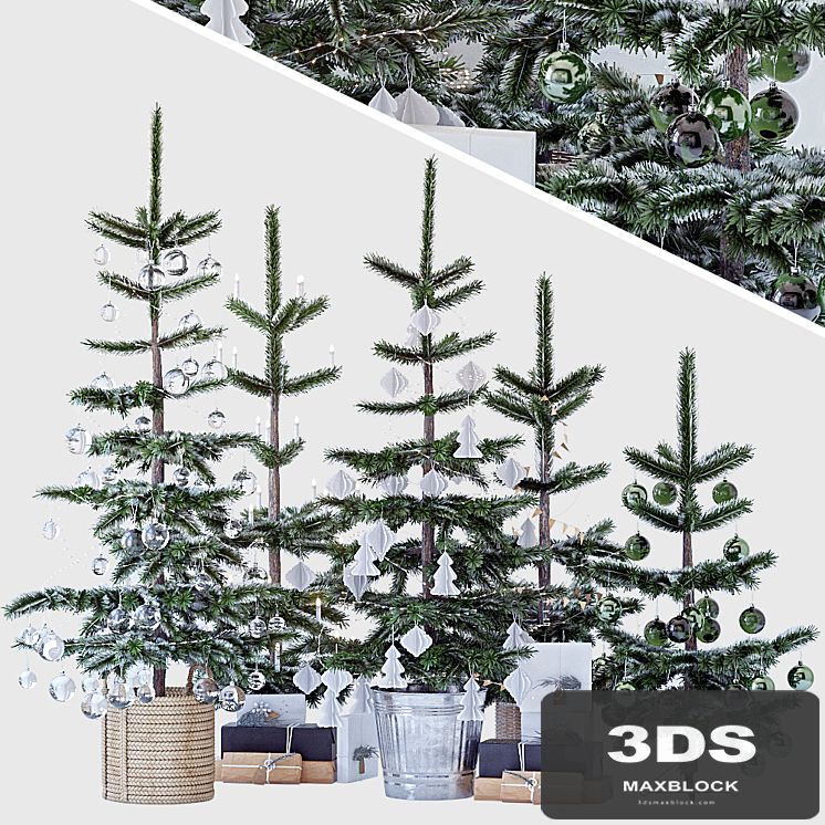 Christmas tree set 1