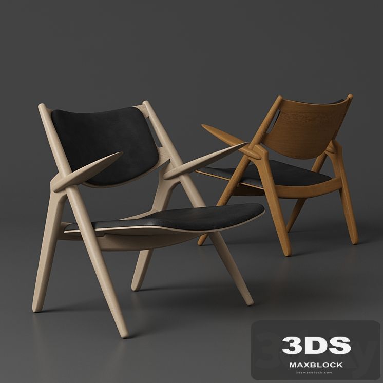 Carl Hansen CH28 Sawhorse Easy Chair
