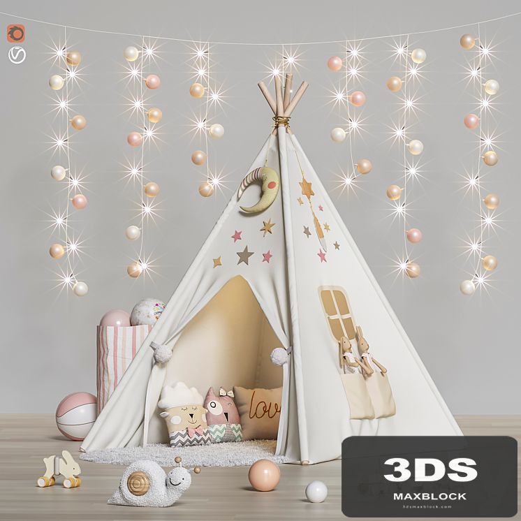 Toys and furniture set 63