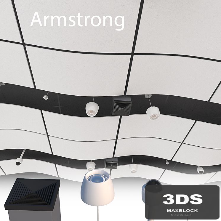 Armstrong Acoustic Ceiling 1