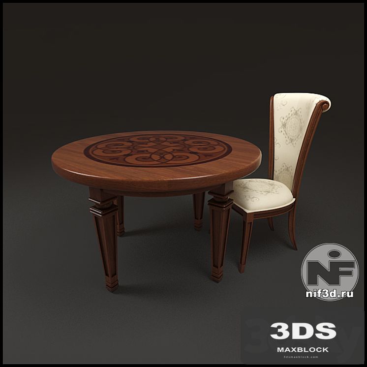 Desk and Chair