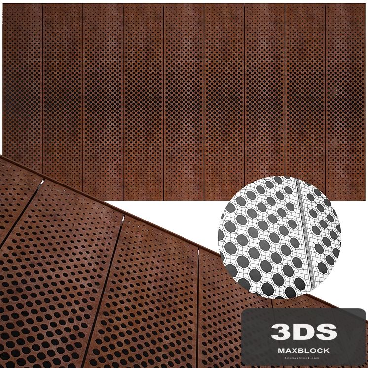 perforated metal panel N27