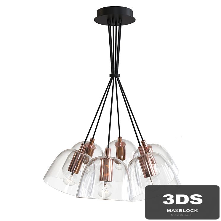 Hanging chandelier Lumion Joseph 4455/6