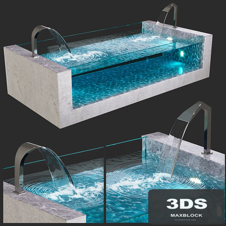Pool, waterfalls: Aquaviva Victoria, Aquaviva Gusak