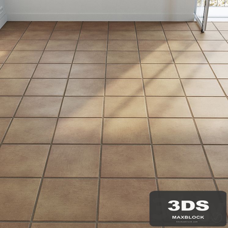 Ceramic tile set 06 - Natural Terracotta