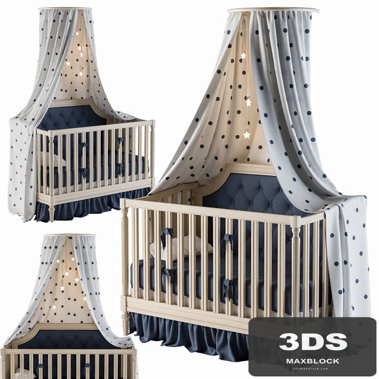 Pottery Barn Kids Bed Blue