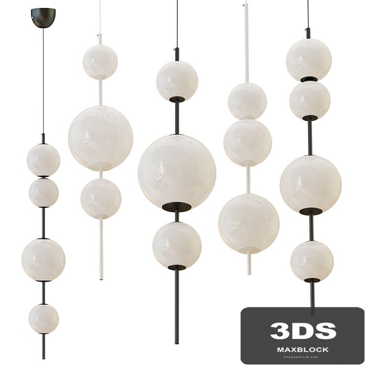 Chandelier beads lampatron