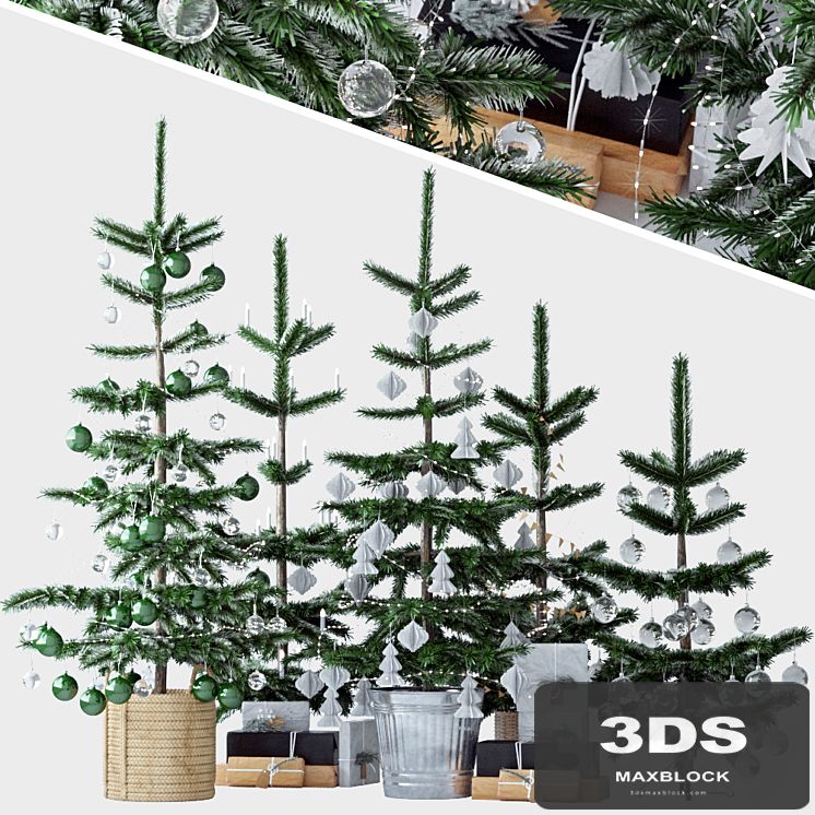 Christmas tree set 2