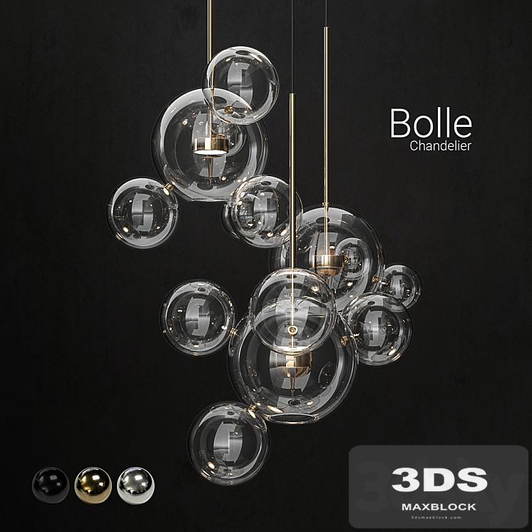 Chandelier Giopato & Coombes Bolle14 lights 2