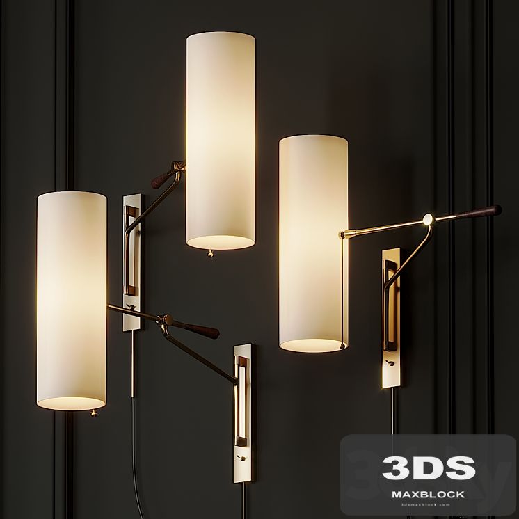 Frankfort Articulating Wall Light by AERIN