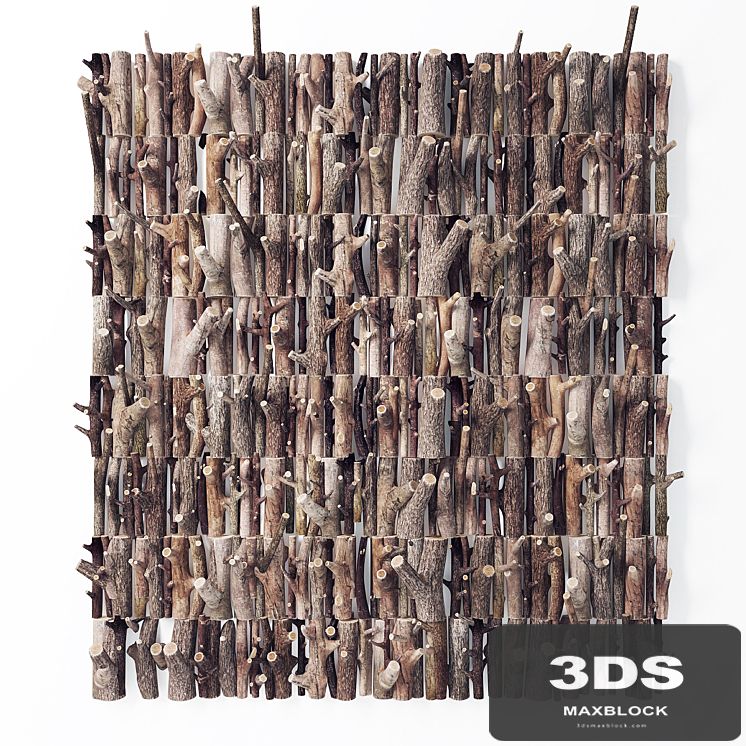 Panel of firewood / Panel firewood