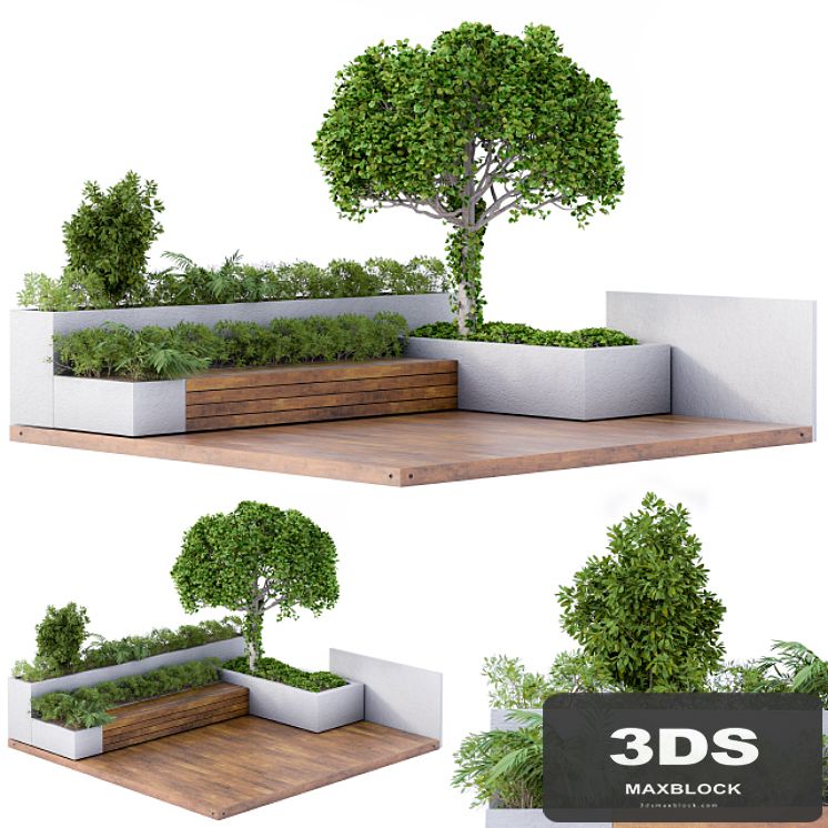 Roof Garden Furniture Seating and Garden Set