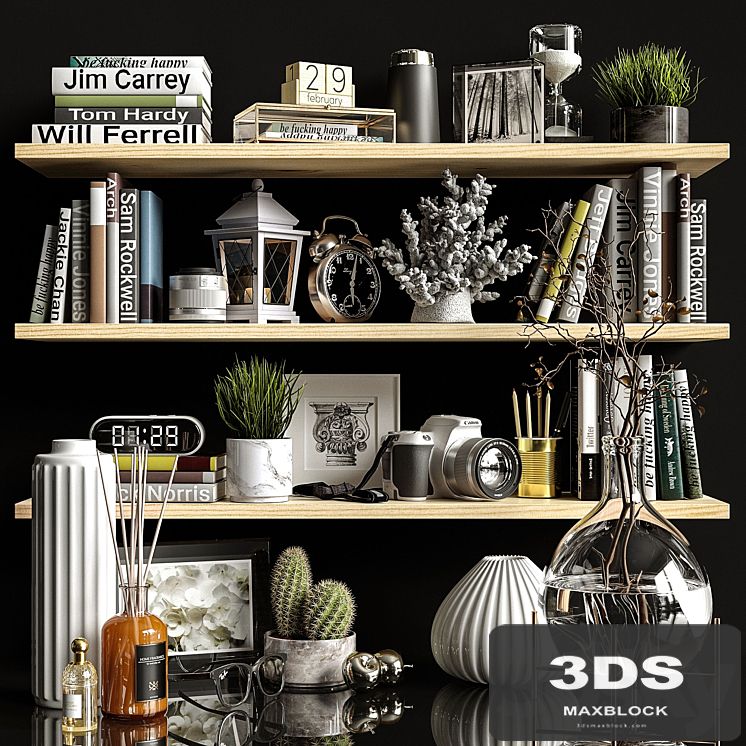Decorative set shelves 2
