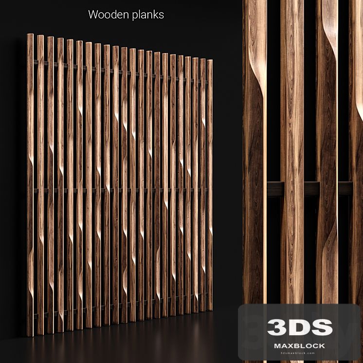 Wooden planks 3