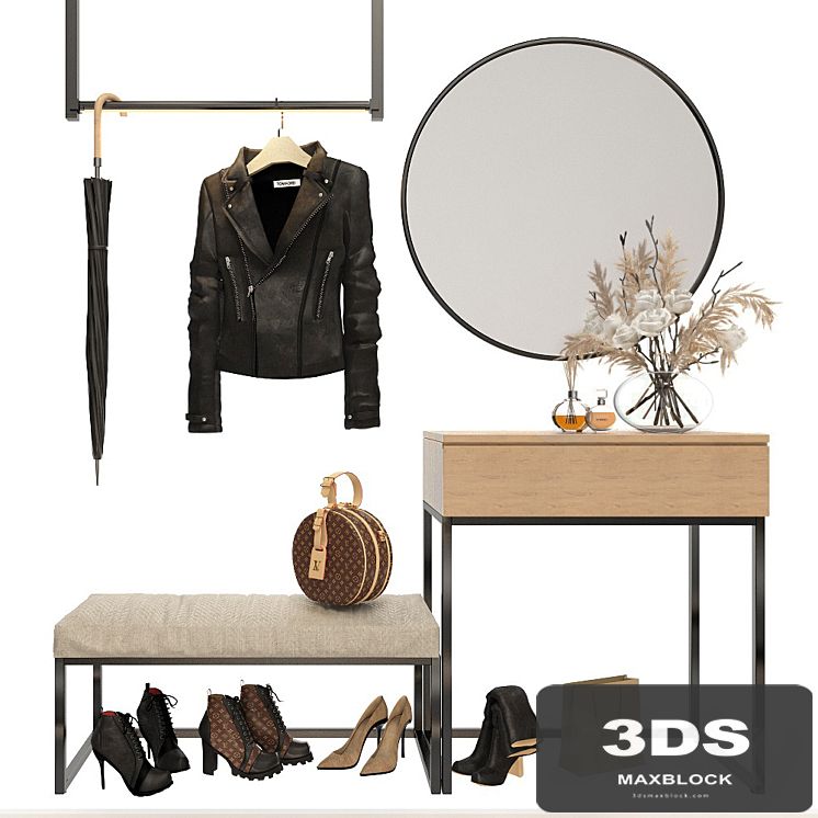 Decorative set in the hall 7