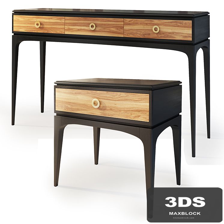 Console and bedside table Kopmann. Dresser, nightstand by Unica Moblar