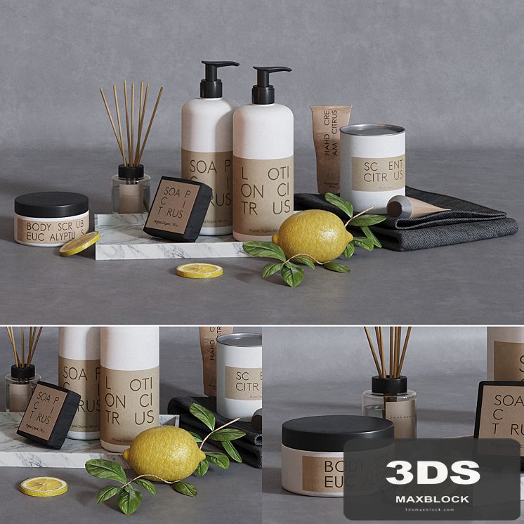 Granit skincare bath set