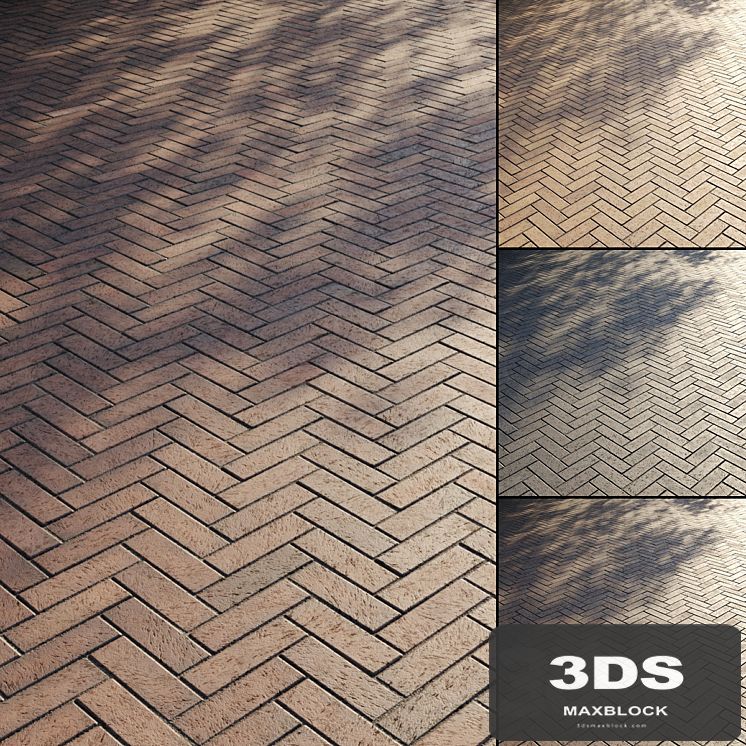 Brick paving slabs Type 3