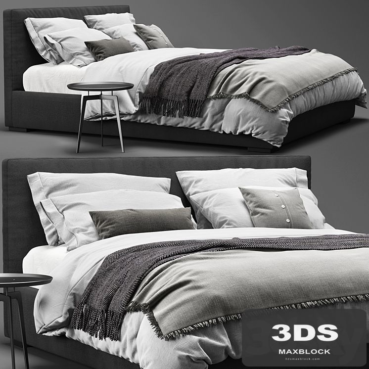 Meridiani Stone Plus Bed