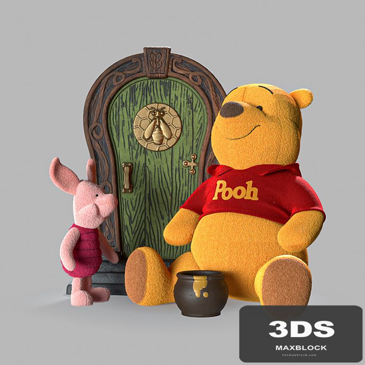 Winnie the Pooh and Piglet