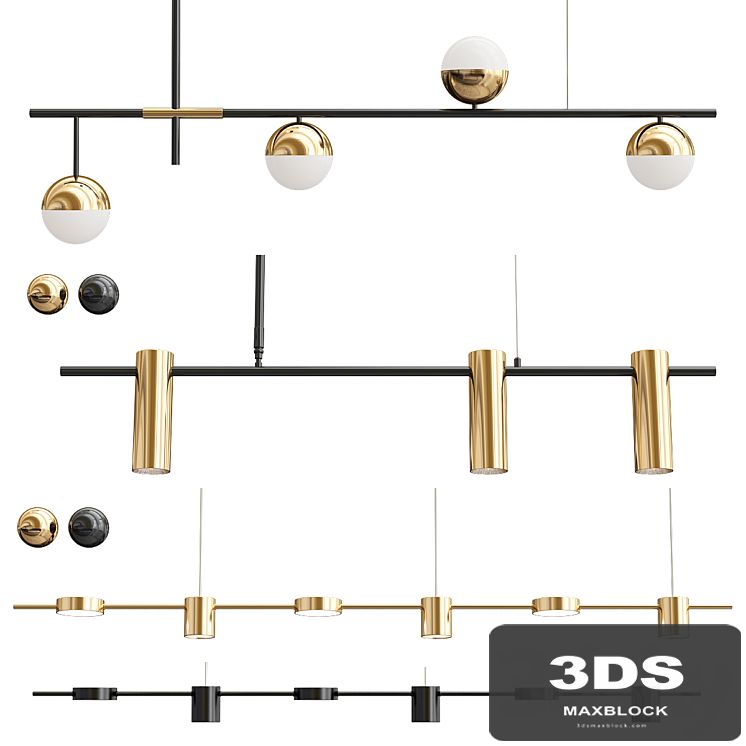 Collection Linear Chandelier
