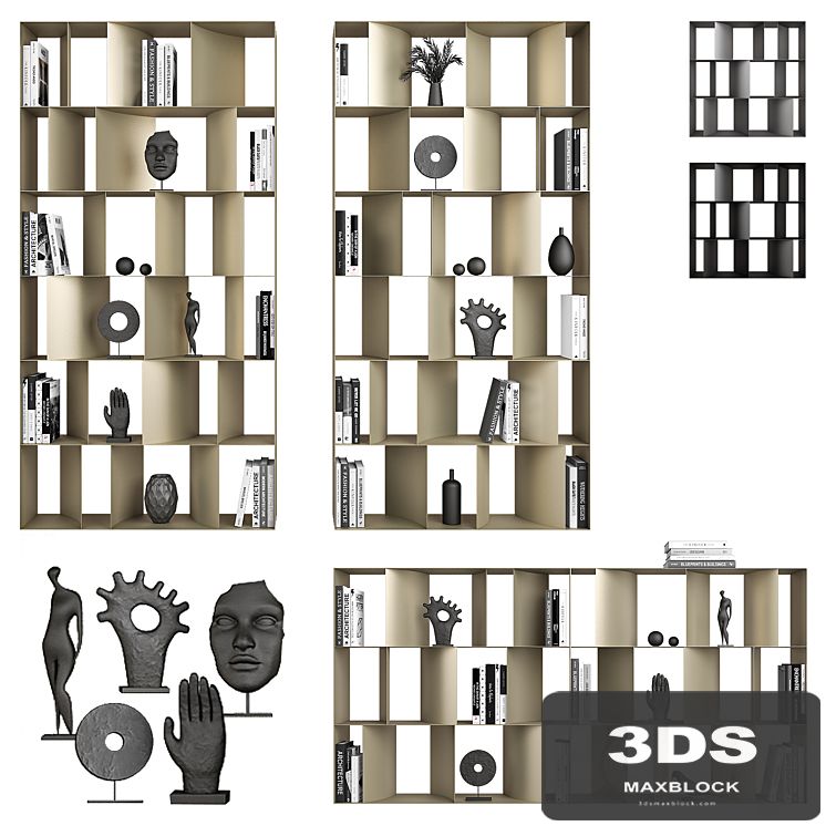 Nautilus Cattelan Italia Bookcases
