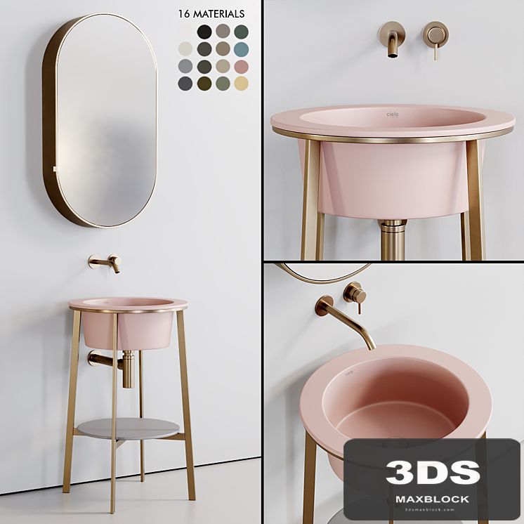 Ceramica Cielo Catino Tondo Washbasin 2