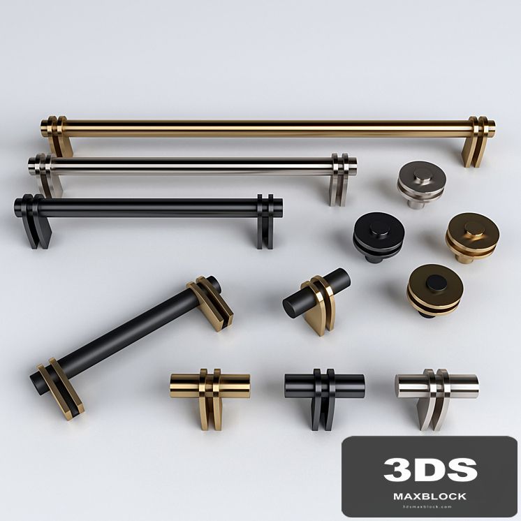 Knob House V12 Furniture Handle Set