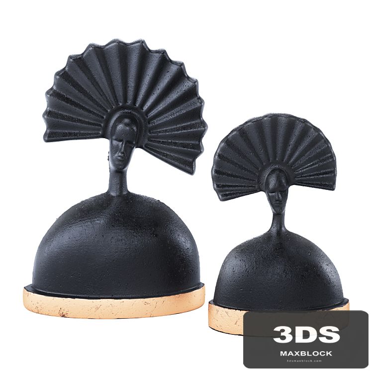 Zuo Modern Avanico Lady Sm Dark Bronze